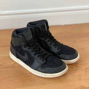 Wmns Air Jordan 1 Retro High Premium 'Black'